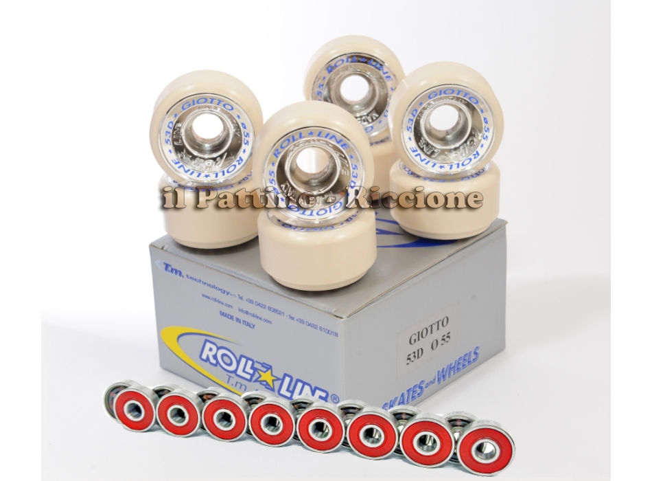 Wheels Giotto 53D - diam.55 with Bearings