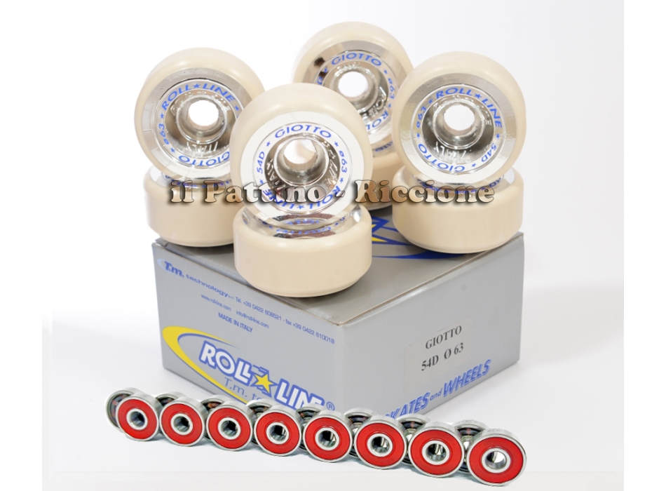 Wheels Giotto 54D - diam.63 with Bearings