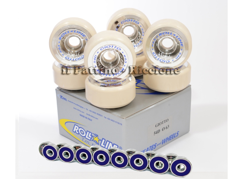 Wheels Giotto 54D - diam.63 with Bearings