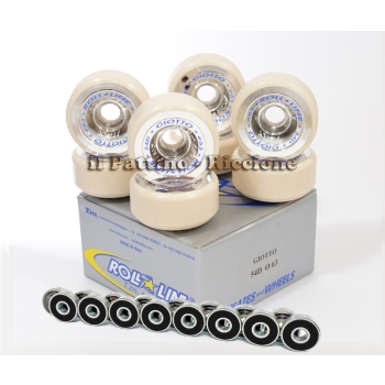 Wheels Giotto 54D - diam.63 with Bearings