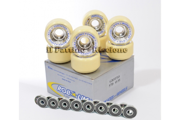 Wheels Giotto 57D - diam.55 with Bearings