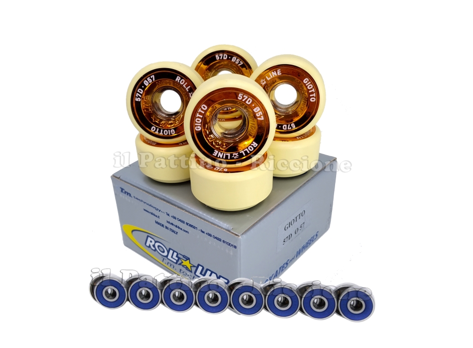 Wheels Giotto 57D - diam.57 with Bearings