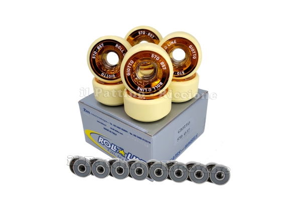 Wheels Giotto 57D - diam.57 with Bearings