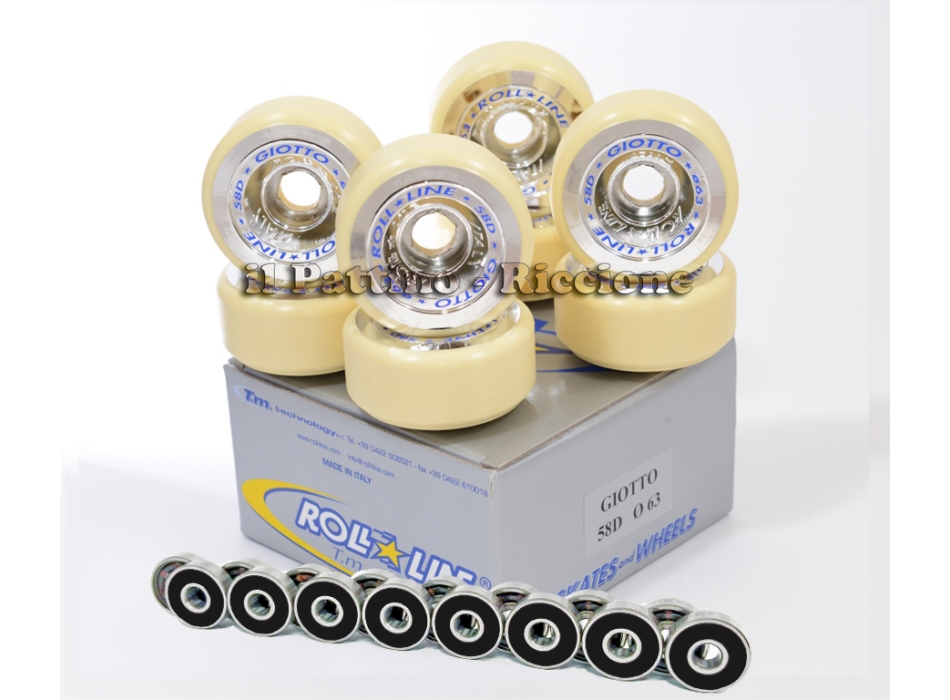 Wheels Giotto 58D - diam.63 with Bearings