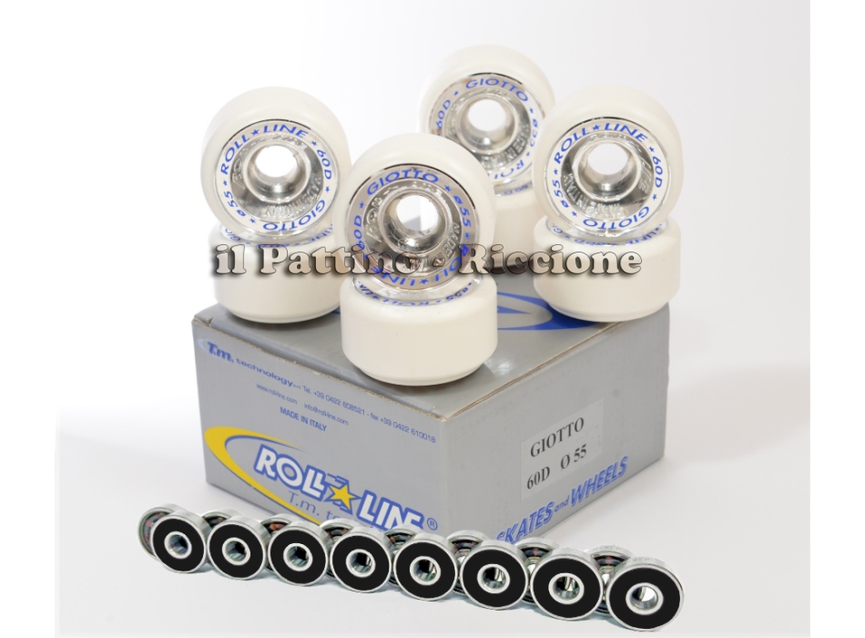 Wheels Giotto 60D - diam.55 with Bearings