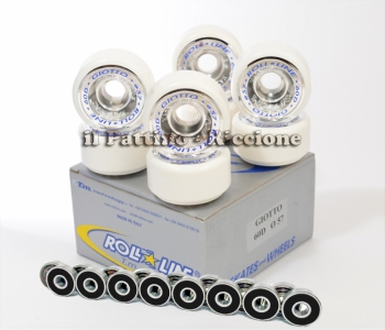 Wheels Giotto 60D - diam.57 with Bearings