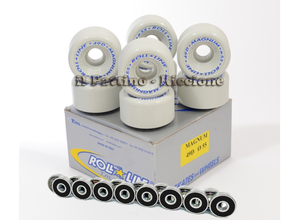 Wheels Magnum 49D - diam.55 with Bearings
