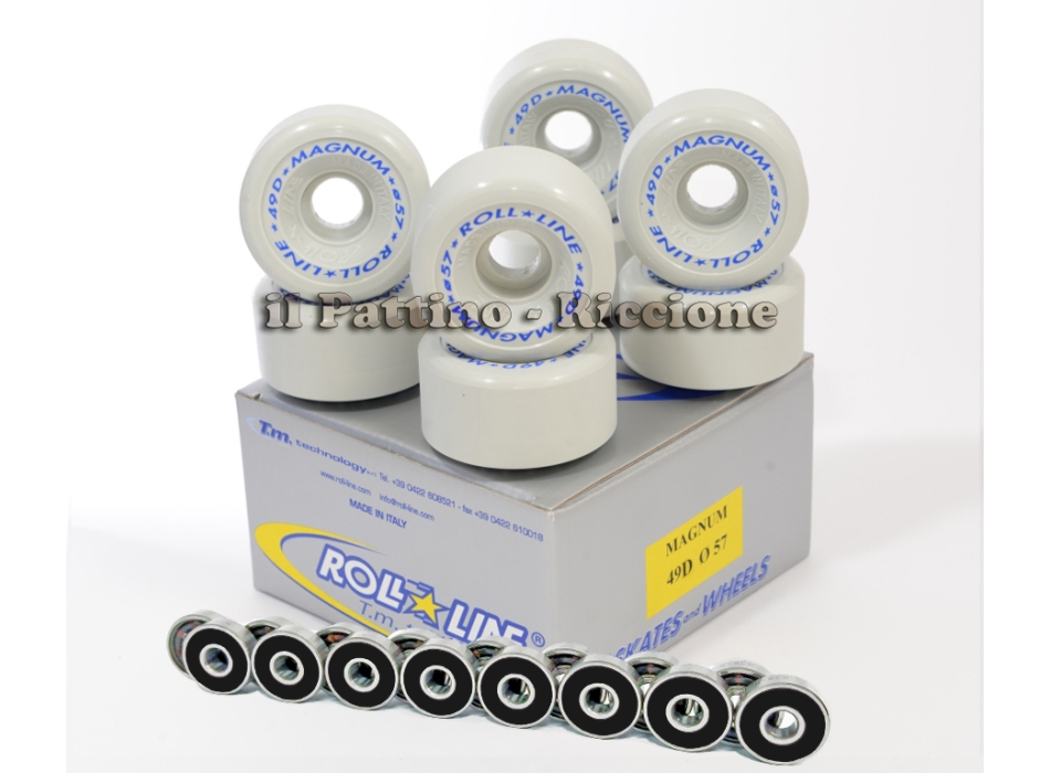 Wheels Magnum 49D - diam.57 with Bearings