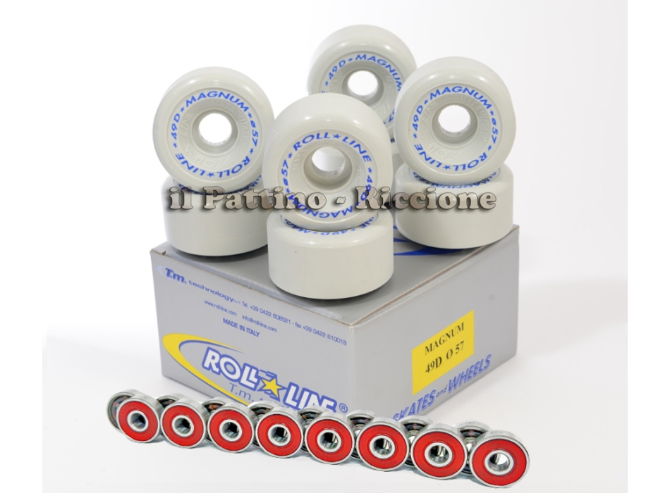 Wheels Magnum 49D - diam.57 with Bearings