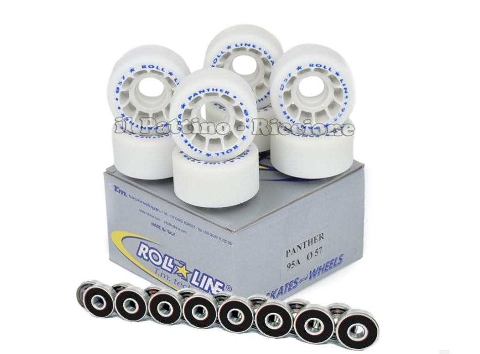 Wheels Panther 95/A diam. 57 with Bearings