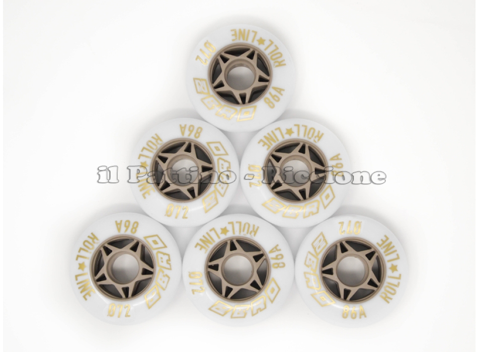 Wheels ZERO 86A - diam.72