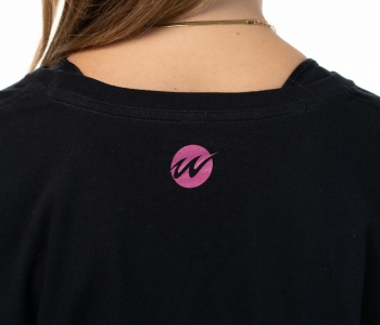 T Shirt Wave Black