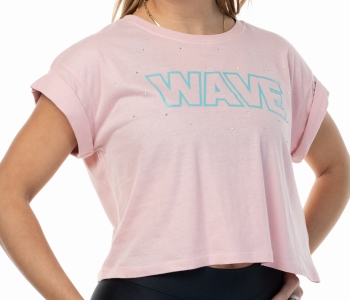 T Shirt Wave Pink