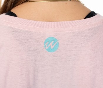 T Shirt Wave Pink
