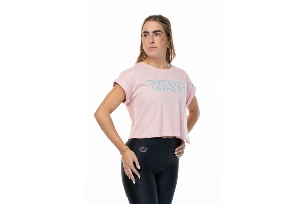 T Shirt Wave Pink