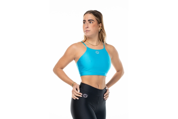 Wave sports top model Asia Woman Light Blu