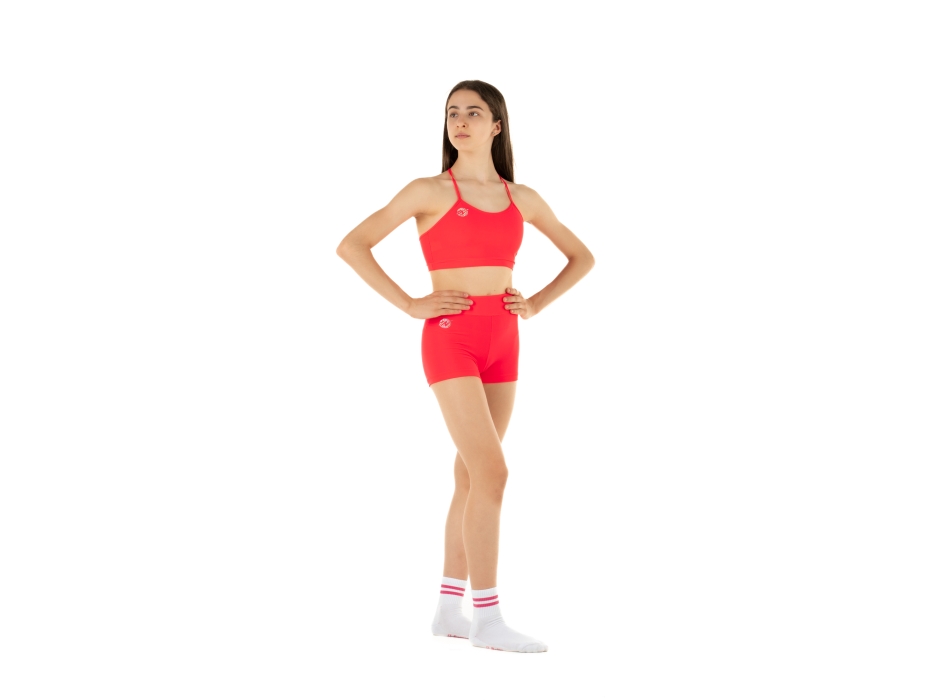 Wave Sports Top Emma Model for Girls Red Fluo