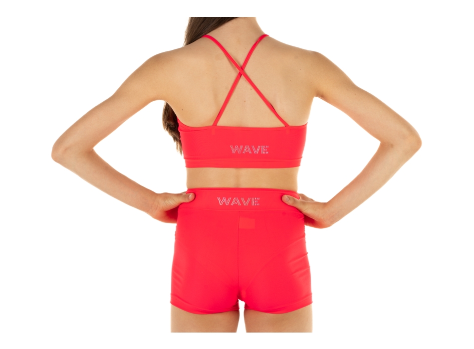 Wave Sports Top Emma Model for Girls Red Fluo