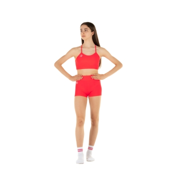 Wave Sports Top Emma Model for Girls Red Fluo