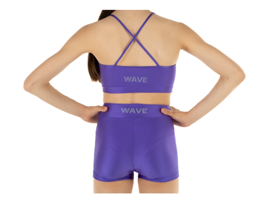 Wave Sports Top Emma Model for Girls Purple